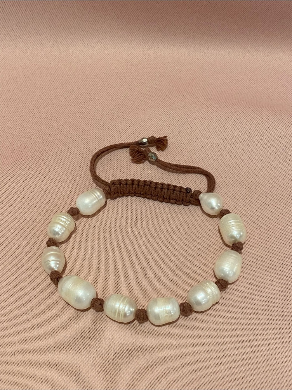 Baroque Pearl Slide Bracelet
